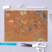 オディロン・レドンによる蝶の喚起 薄葉紙 (クラフト)