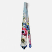 オディロン・レドン・アネモネス – ファインアート象徴主義 ネクタイ (正面)