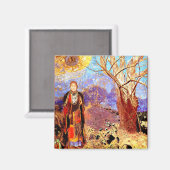 オディロン・レドン – ブッダ マグネット (正面/裏面)