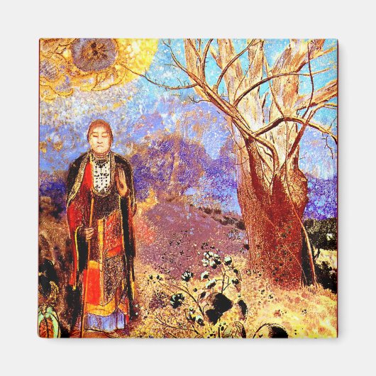 オディロン・レドン – ブッダ マグネット (正面)