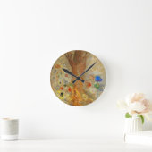 オディロン·レドン·ブッダ ラウンド壁時計 (ホーム)