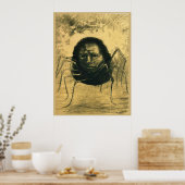 オディロン・レドン – 泣き叫び・スパイダー ポスター (キッチン)