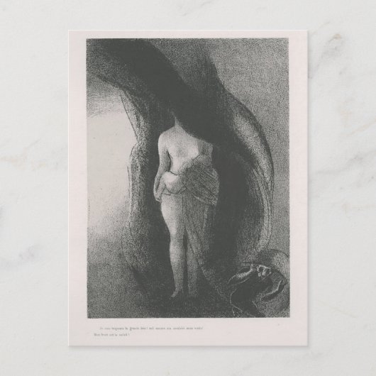 オディロン・レドン – 私はまだイシス素晴らしだ ポストカード (正面)