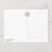 オディロン・レドン – 閉じた目， 1890 CC0279はがき ポストカード (裏面)