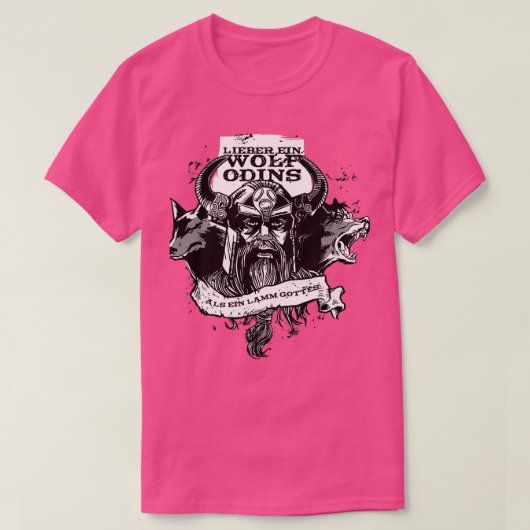 オディンクス27sウルフ tシャツ (デザイン正面)