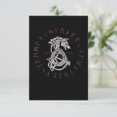 オディンケルト系ノールンのフェニリールウルフ動揺して サンキューカード (スタンド正面)