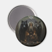 オディンズウルブズ – ゲリ&フレキ マグネット (正面/裏面)