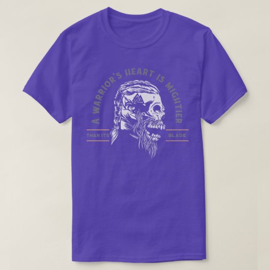 オディンヒゲ骨格バイキング  Tシャツ (デザイン正面)