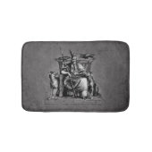 オディンラヴェンスの石座バイキング神話 バスマット (正面)