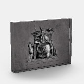 オディンラヴェンスの石座バイキング神話 フォトブロック (左)