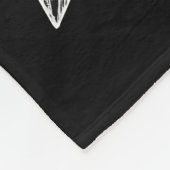 オディンラヴェンス剣バイキング神話フランス国旗 フリースブランケット (角)