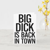 オデカケ歓迎 ユーモア 皮肉 カード (黄色い花)