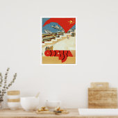 オデッサ,ソ連,ヴィンテージ旅行ポスター ポスター (キッチン)