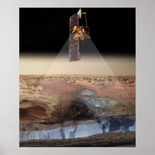 オデッセイ氷を見るアーティストの見解 ポスター (正面)