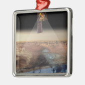 オデッセイ氷を見るアーティストの見解 メタルオーナメント (左)