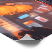 オデッセイ：サイバーパンク・ノマドの歴代誌 ポスター (角)