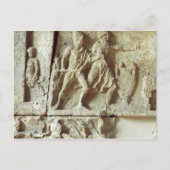 オデュッセウスが妻の求婚者たちを発見する ポストカード (正面)