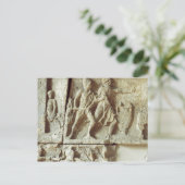 オデュッセウスが妻の求婚者たちを発見する ポストカード (スタンド正面)