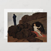 オデュッセウスとカリプソ ポストカード (正面/裏面)