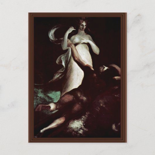 オデュッセウスの難破　by ヨハン・ハインリヒ・フースル ポストカード (正面)