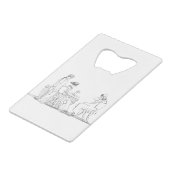 オデュッセウスは仲間を回復し始める クレジットカード栓抜き (裏面アングル)