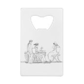 オデュッセウスは仲間を回復し始める クレジットカード栓抜き (裏面)