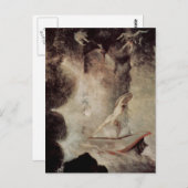 オデュッセウス、スカイラとカリュブディスの前に立つ ポストカード (正面/裏面)