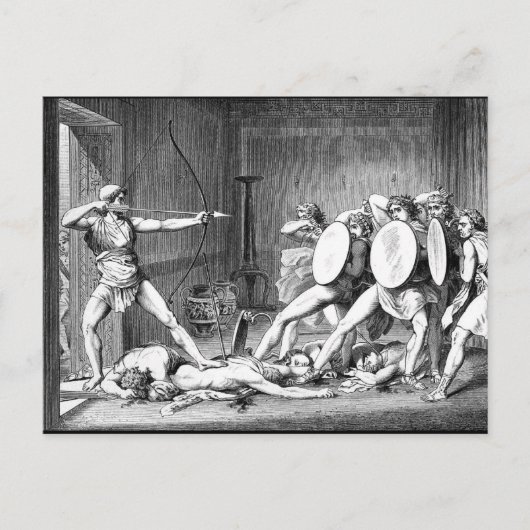 オデュッセウス ポストカード (正面)