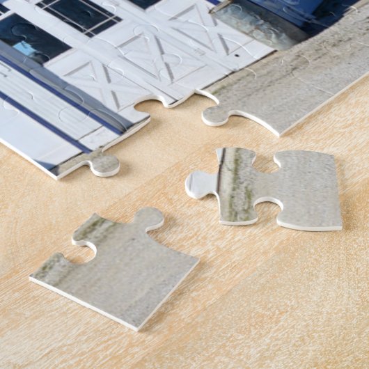 オデルイリノイルート66。クリスマスの挨拶 ジグソーパズル (側面)