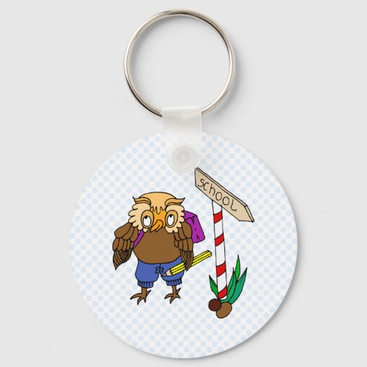 オデルフクロウ キーホルダー (正面)