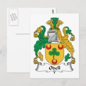 オデル家紋 ポストカード (正面/裏面)