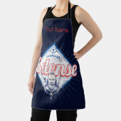 オデンセスシティデンマークレトロバイキングヴィンテージ土産 エプロン (インサイチュ)