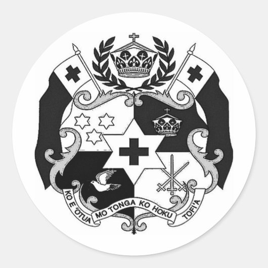 オトゥアモトンガプロダクションズ ラウンドシール (正面)