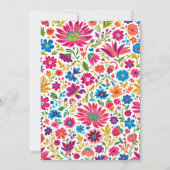 オトミバーズメキシコフェスタブライダルシャワー 招待状 (裏面)