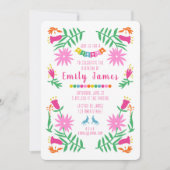 オトミプリントフェスタ誕生日 招待状 (正面)