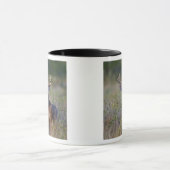 オドコイレウス産の白尾の鹿 マグカップ (中央)