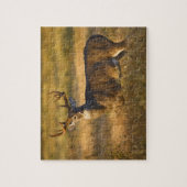 オドコイレウス・バージニアヌス成虫 ジグソーパズル (縦)