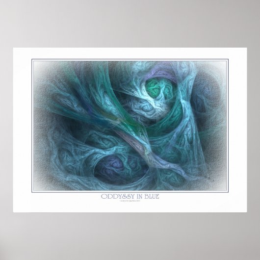 オドディッシインブループリント ポスター (正面)