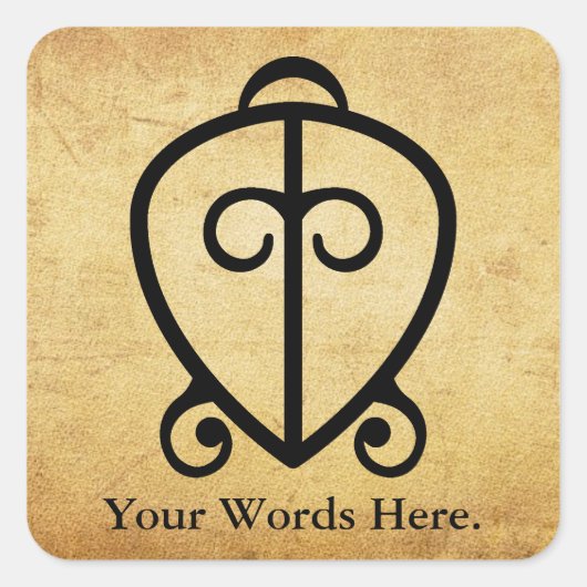 オドニェウフィークワン |愛の象徴の力 スクエアシール (正面)