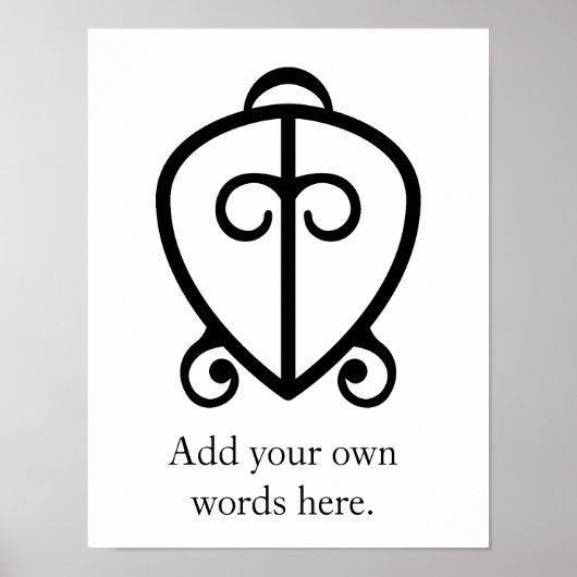 オドニェウフィークワン |愛の象徴の力 ポスター (正面)