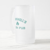 オドネルのアイリッシュパブ フロストグラスビールジョッキ (正面左)