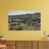 オドネルゴルフコースの空中線 キャンバスプリント (インサイチュ (リビング))