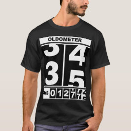 オドメーター35歳の誕生日おもしろマイルストーンオドメーターS Tシャツ