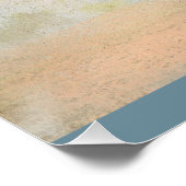 オドリオンレドン混合花を持つ大きな緑の花瓶 ポスター (コーナー)