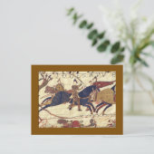 オド司教がウィリアム公の軍を糾弾して ポストカード (スタンド正面)