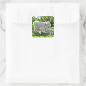 「オナと彼女の双子」 スクエアシール (バッグ)