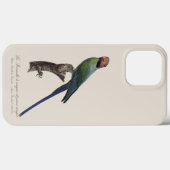 オナガインコ, Psittacula Longicauda Case-Mate iPhoneケース (裏面 (横))