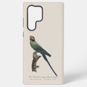 オナガインコ,Psittacula Longicauda Samsung Galaxyケース (裏面)