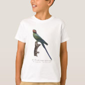 オナガインコ, Psittacula Longicauda Tシャツ (正面)