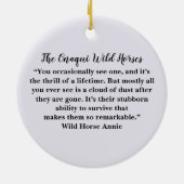 オナキワイルドウマオーナメント セラミックオーナメント (裏面)